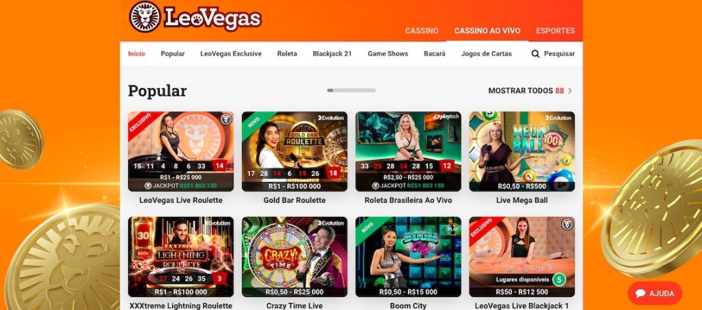 LeoVegas cassino ao vivo LeoVegas cassino ao vivo